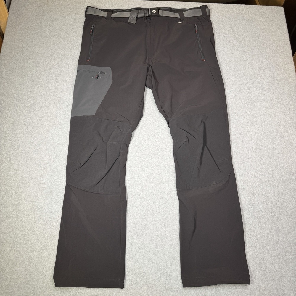 Decathlon Quechua Forclaz 500 Pants Hiking Outdoor Stretch Men's XL 44x34 EU 52